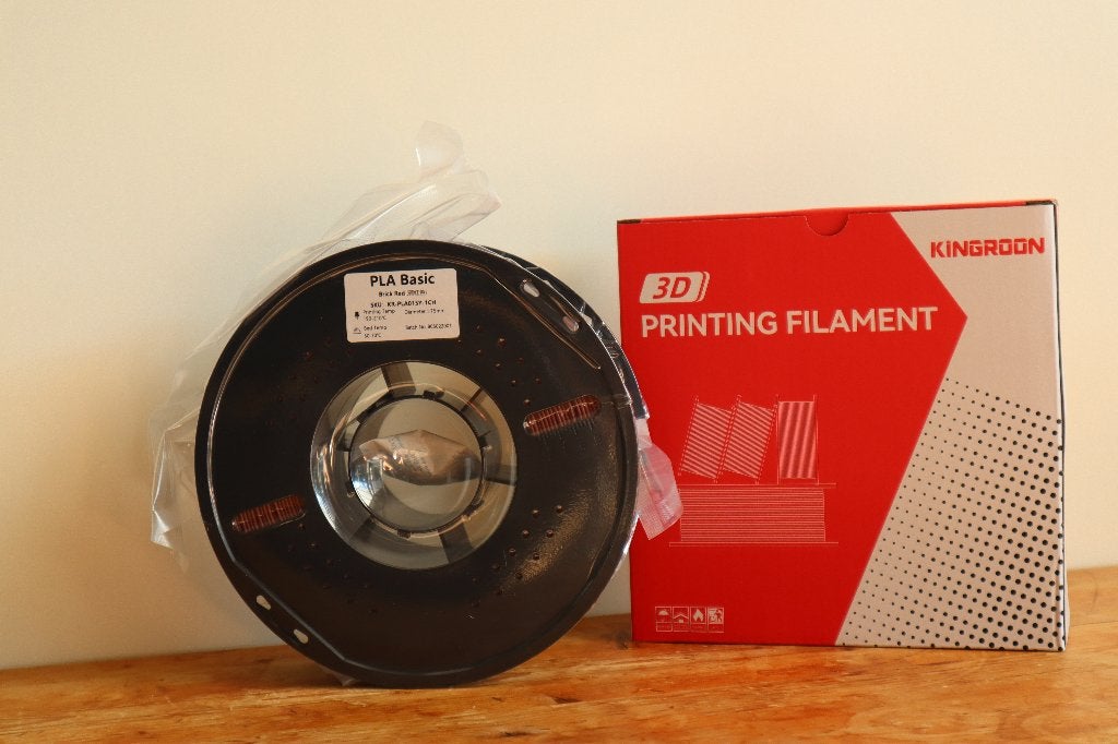 KINGROON RED PLA 3D Printer Filament 1.75mm rol 1KG, Ophalen of Verzenden, Nieuw, Filamentrollen