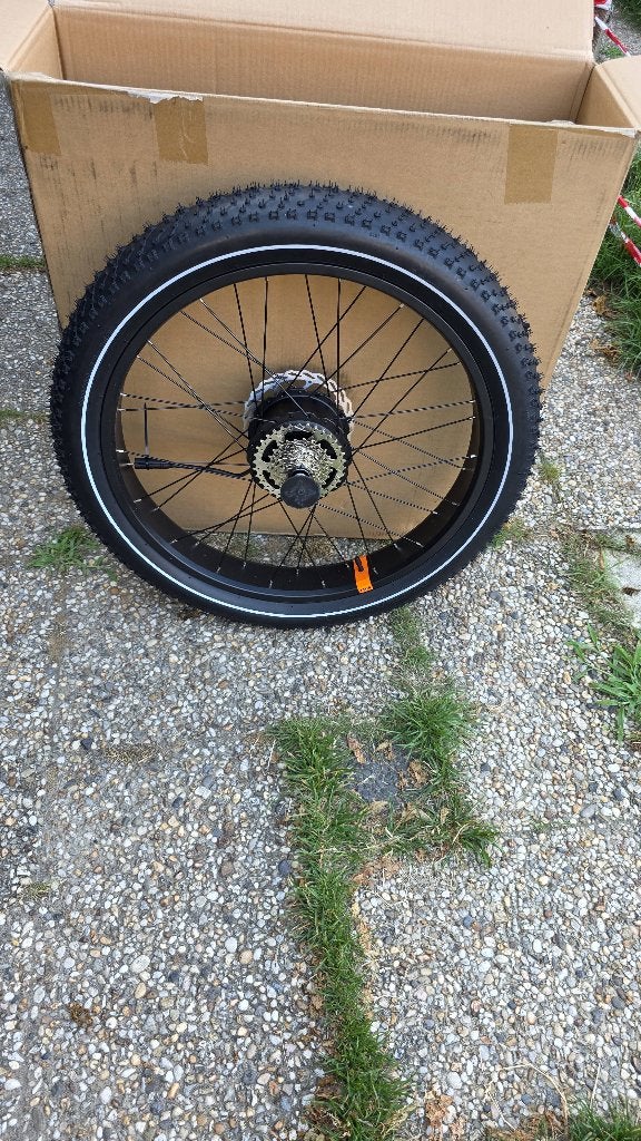 Nieuw achterwiel radrhino 6+, Fietsen en Brommers, Ophalen, Nieuw, Motor