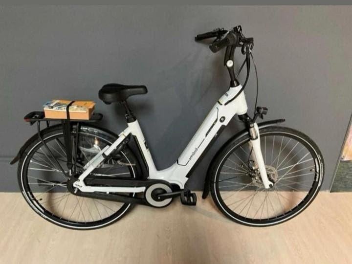 Nieuw-Amslod Aston E-MD-540 Elektrische Fiets, Zo goed als nieuw, 47 tot 51 cm, 50 km per accu of meer, Ophalen