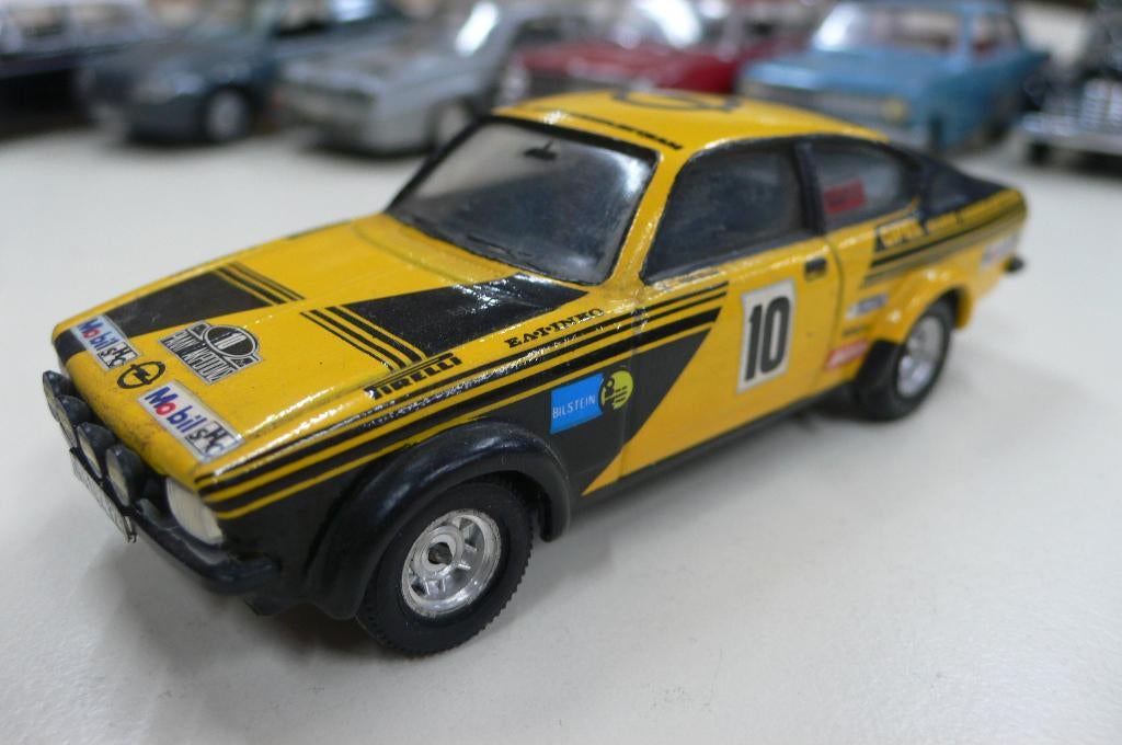 opel c kadett rally coupe - solido - 1/43, Verzenden, Zo goed als nieuw, Auto, Solido