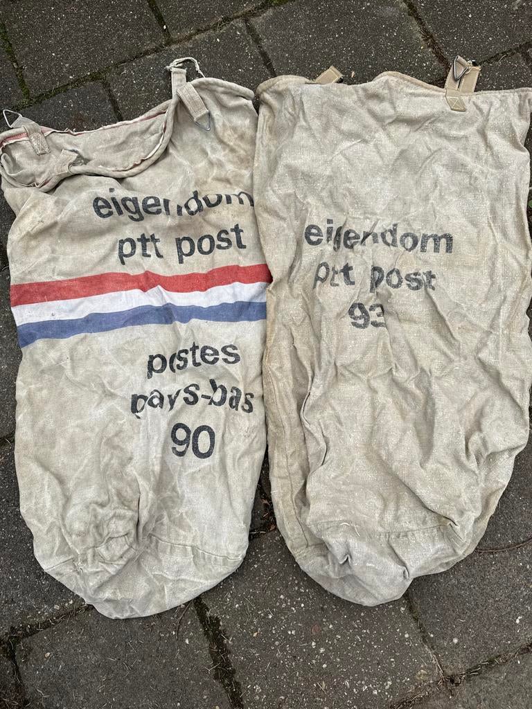 Twee PTT postzakken, Ophalen of Verzenden, Gebruikt