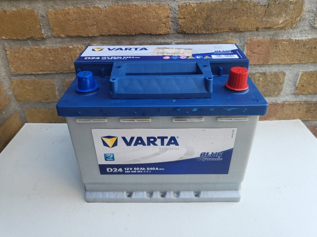 Battery VARTA 12V   60 Ah  540A, Ophalen