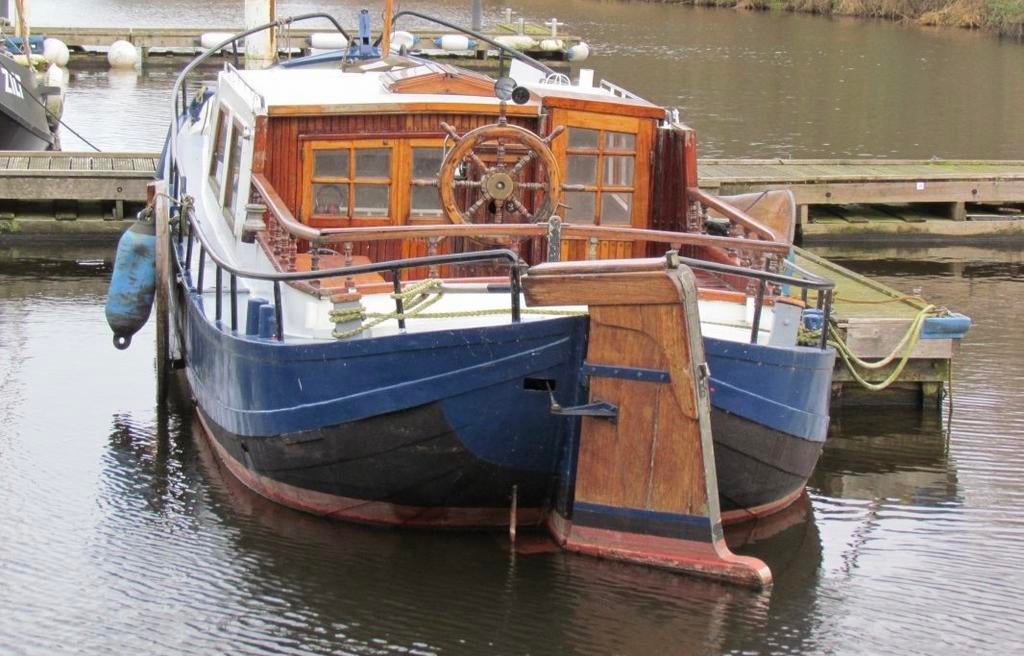 Prachtige ijsselaak te koop. 11.90, Watersport en Boten, Motorboten en Motorjachten, Ophalen, Gebruikt, Staal, Diesel