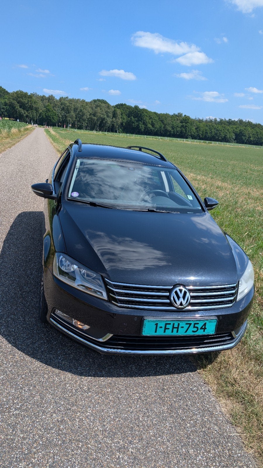Volkswagen Passat 1.4 TSI 90KW Variant DSG 2012, Stof, Zwart, Bruin, 122 pk