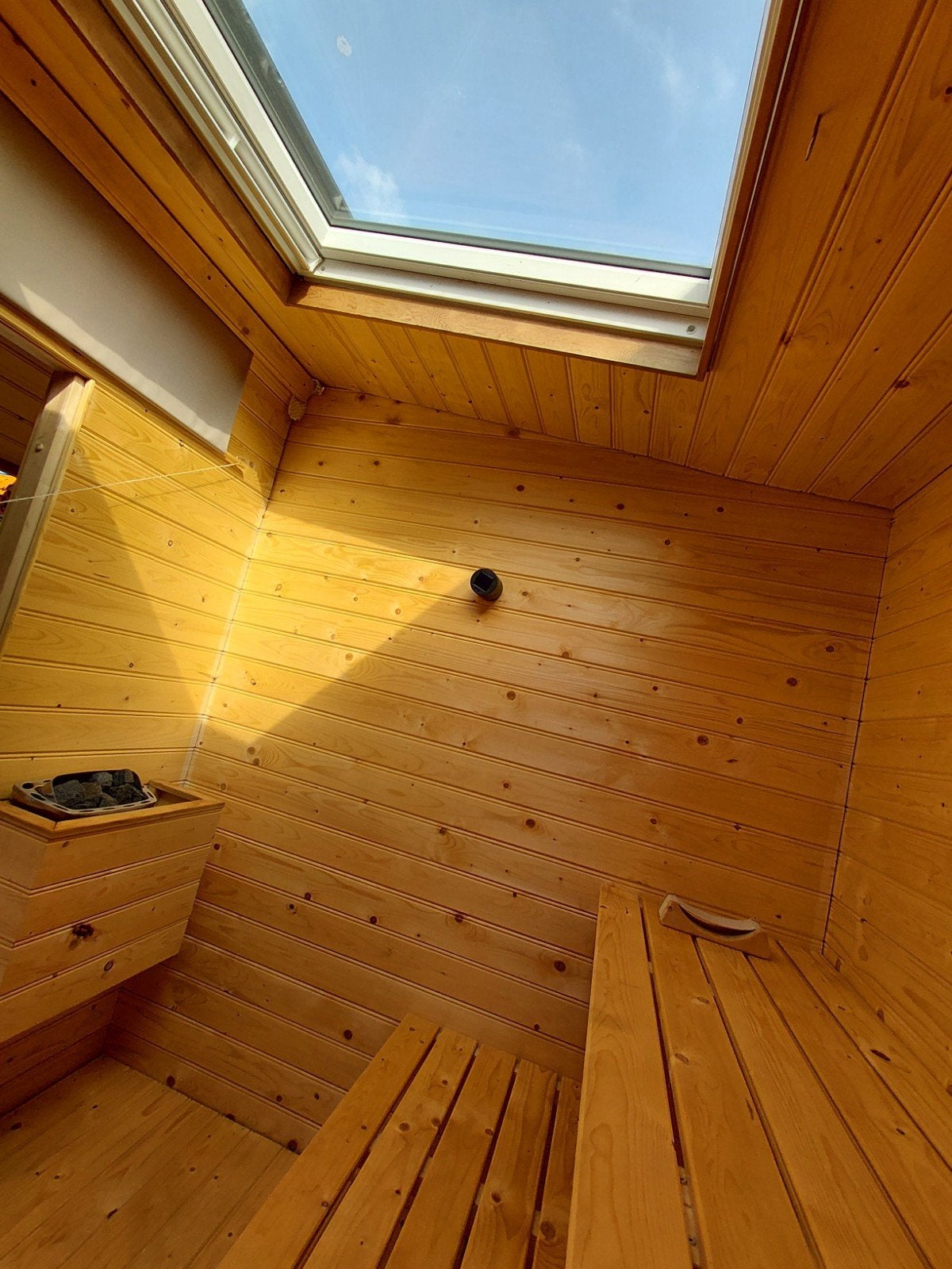 Maatwerk Prefab Sauna - 220x240cm vloer, 2-6 personen, Ophalen