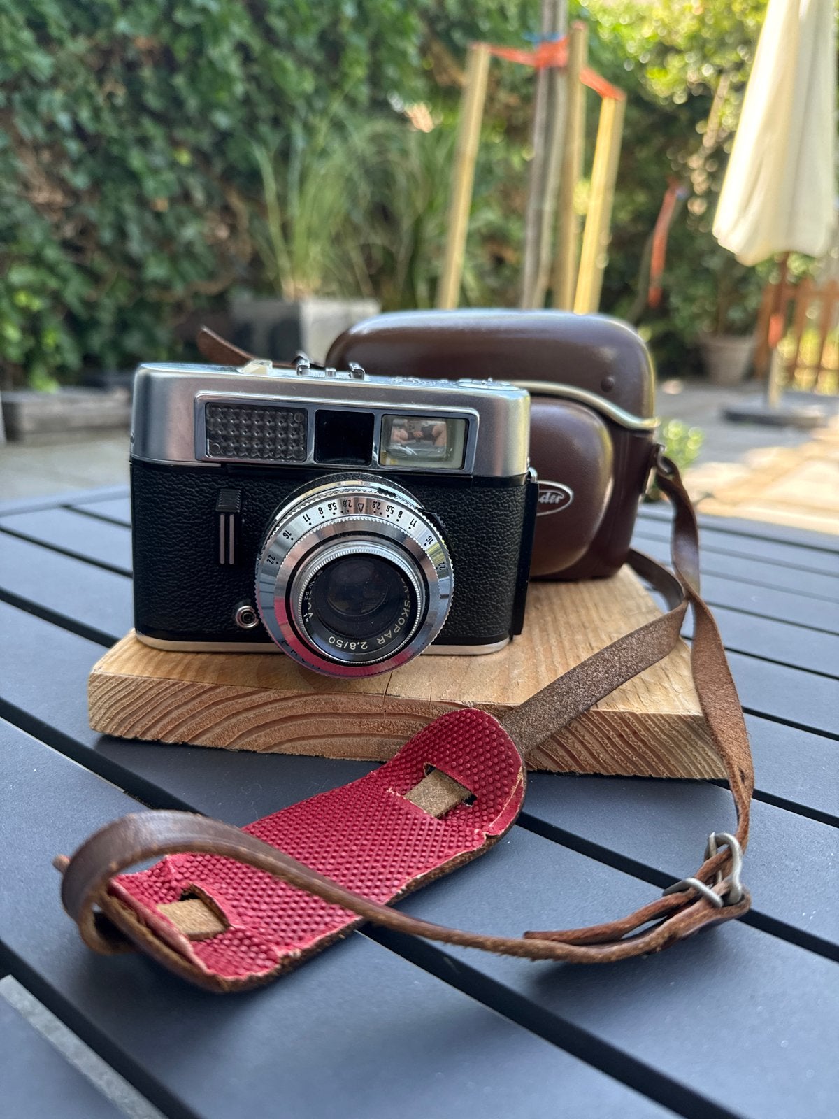 Voigtländer Vito CL vintage camera met Skopar 2.8/50 lens, Ophalen of Verzenden, Gebruikt, Compact, Overige Merken