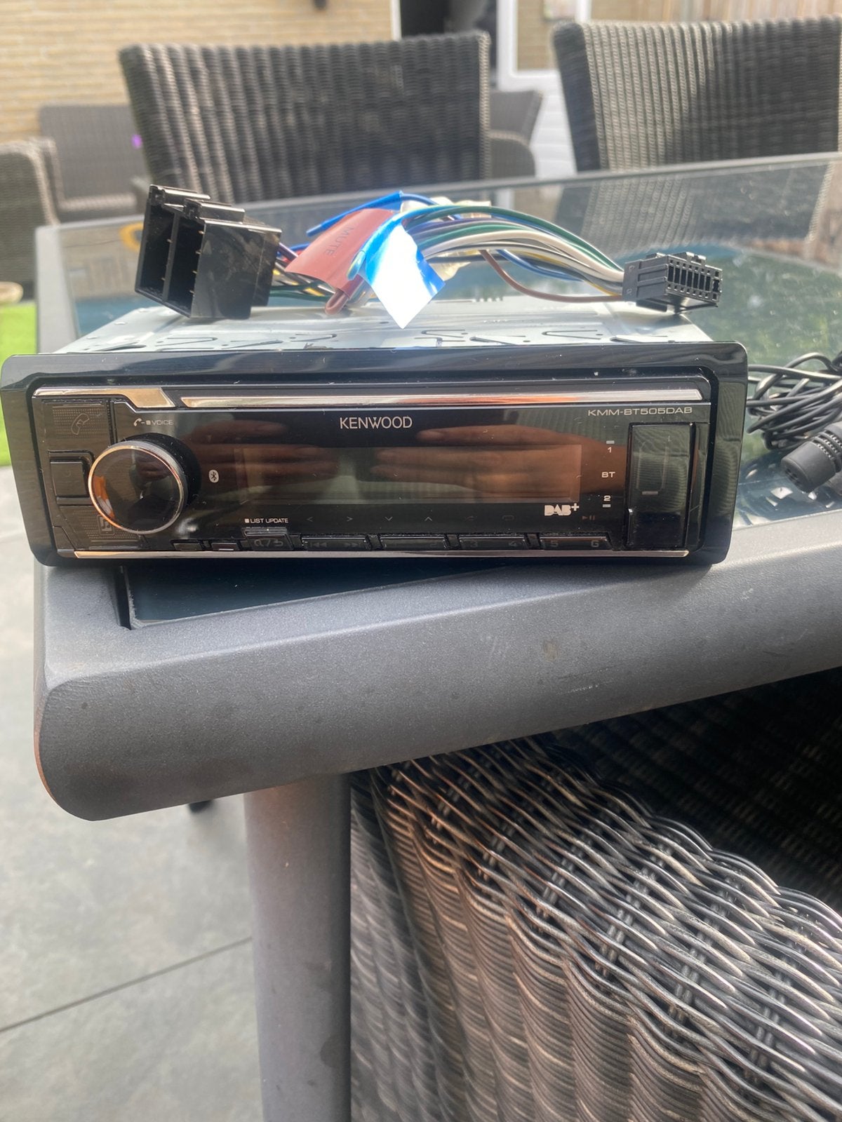 Kenwood KMM-BT 505 DAB Digitale Media Receiver 150 euro, Ophalen of Verzenden, Zo goed als nieuw