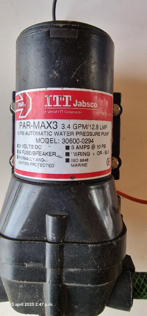 drinkwaterpomp, Ophalen of Verzenden, Zo goed als nieuw, Kombuis en Sanitair, Zeilboot of Motorboot