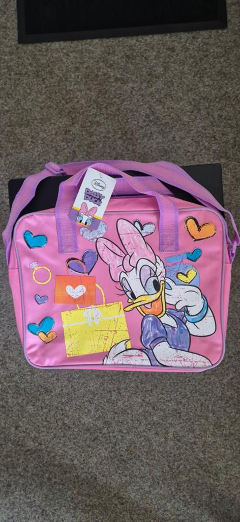 LEUK VOOR KINDERFEESTJE! Disney Katrien Duck tas - 8 stuks!, Sieraden, Tassen en Uiterlijk, Ophalen of Verzenden, Nieuw, Roze