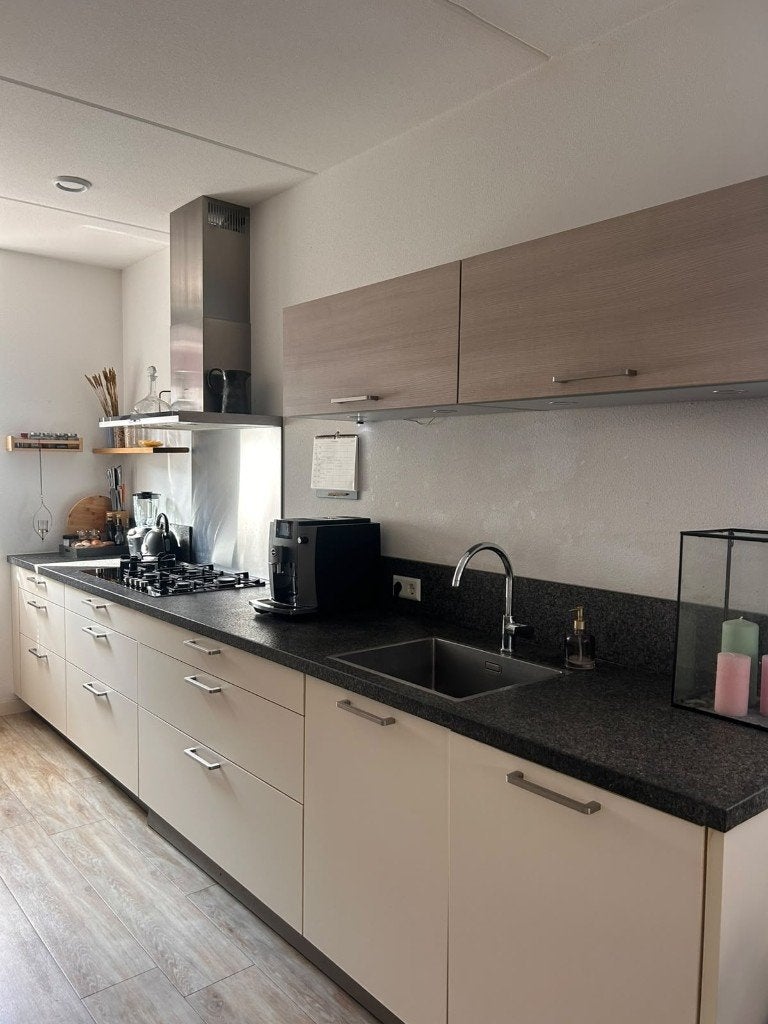 Luxe complete keuken, granieten werkblad &Siemens apparatuur, Ophalen, Gebruikt, Graniet of Steen, Dubbelwandige keuken