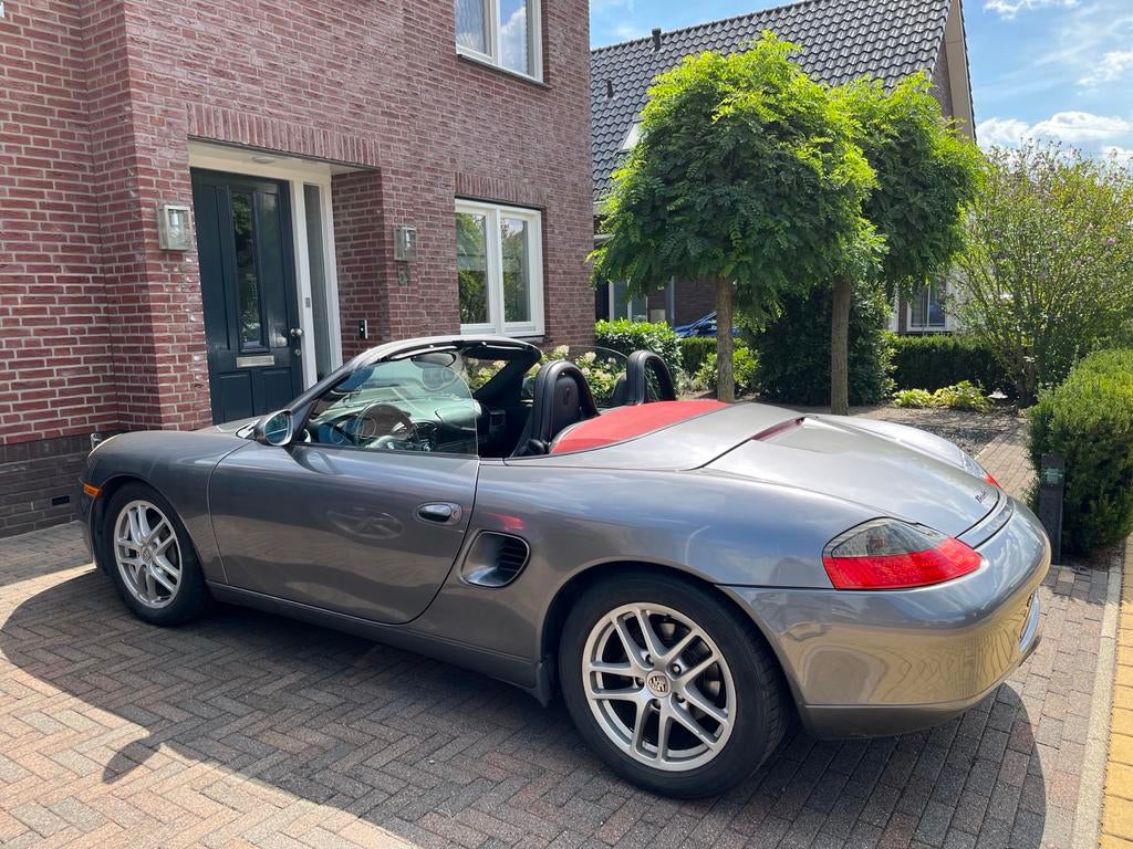 Porsche 2002 2,7 Grijs KM92000 Cabrio electr. Dak, Auto's, Automaat, Zwart, Leder en Stof, 211 pk