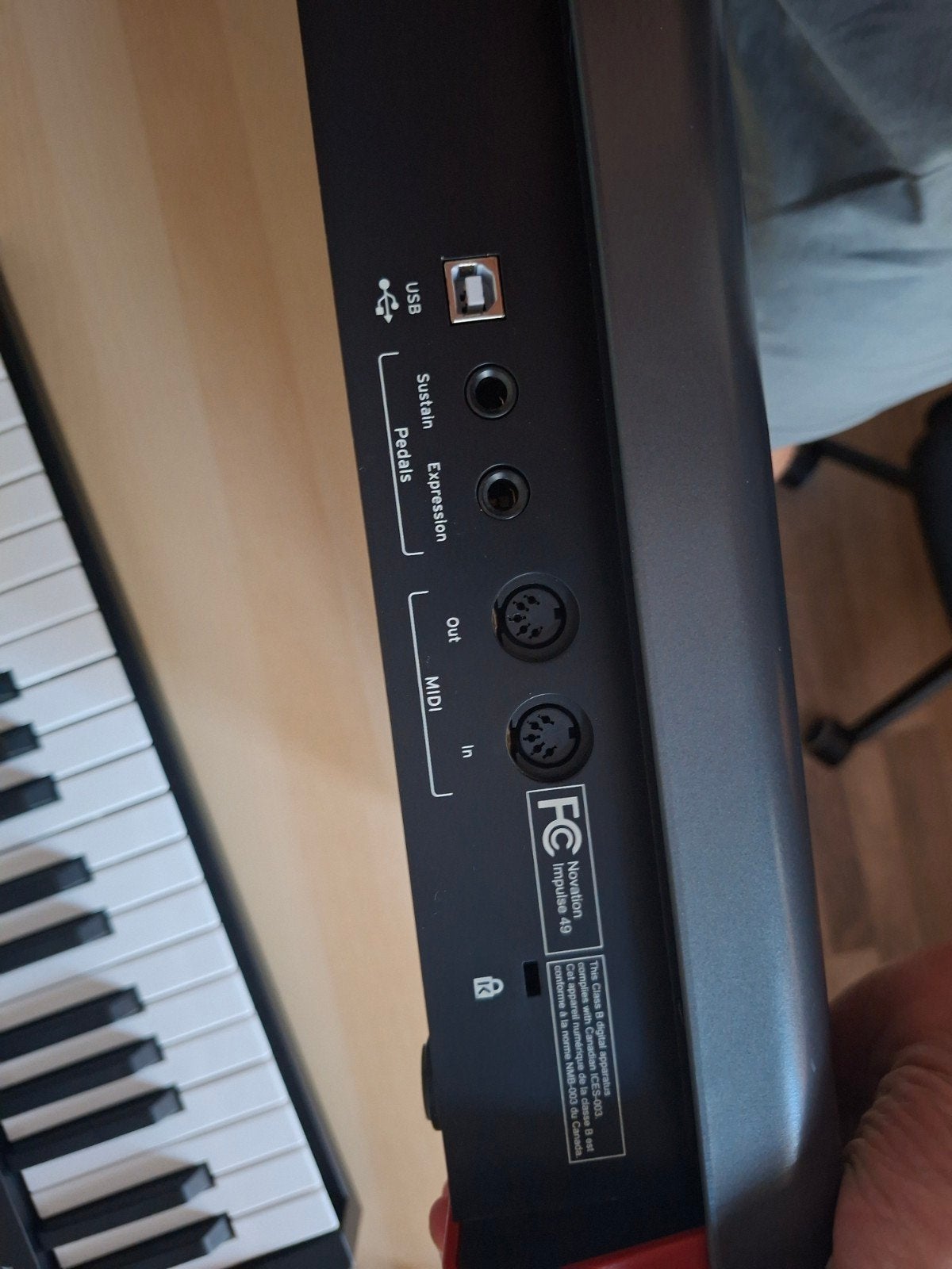 Novation Impulse 49 MIDI Controller Keyboard, Muziek en Instrumenten, Keyboards, Zo goed als nieuw, 49 toetsen, Overige merken