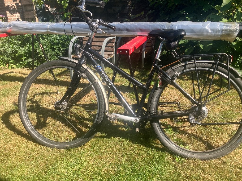 Idworx trekking damesfiets met Rohloff naaf, 28 inch, Gebruikt, 10 tot 15 versnellingen, Velgrem