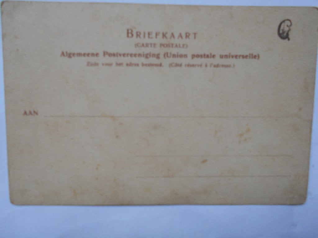 's-Gravenhage Bezuidenhout unieke kaart uit 1900 Den Haag, Ophalen of Verzenden, Voor 1920, Ongelopen, Zuid-Holland