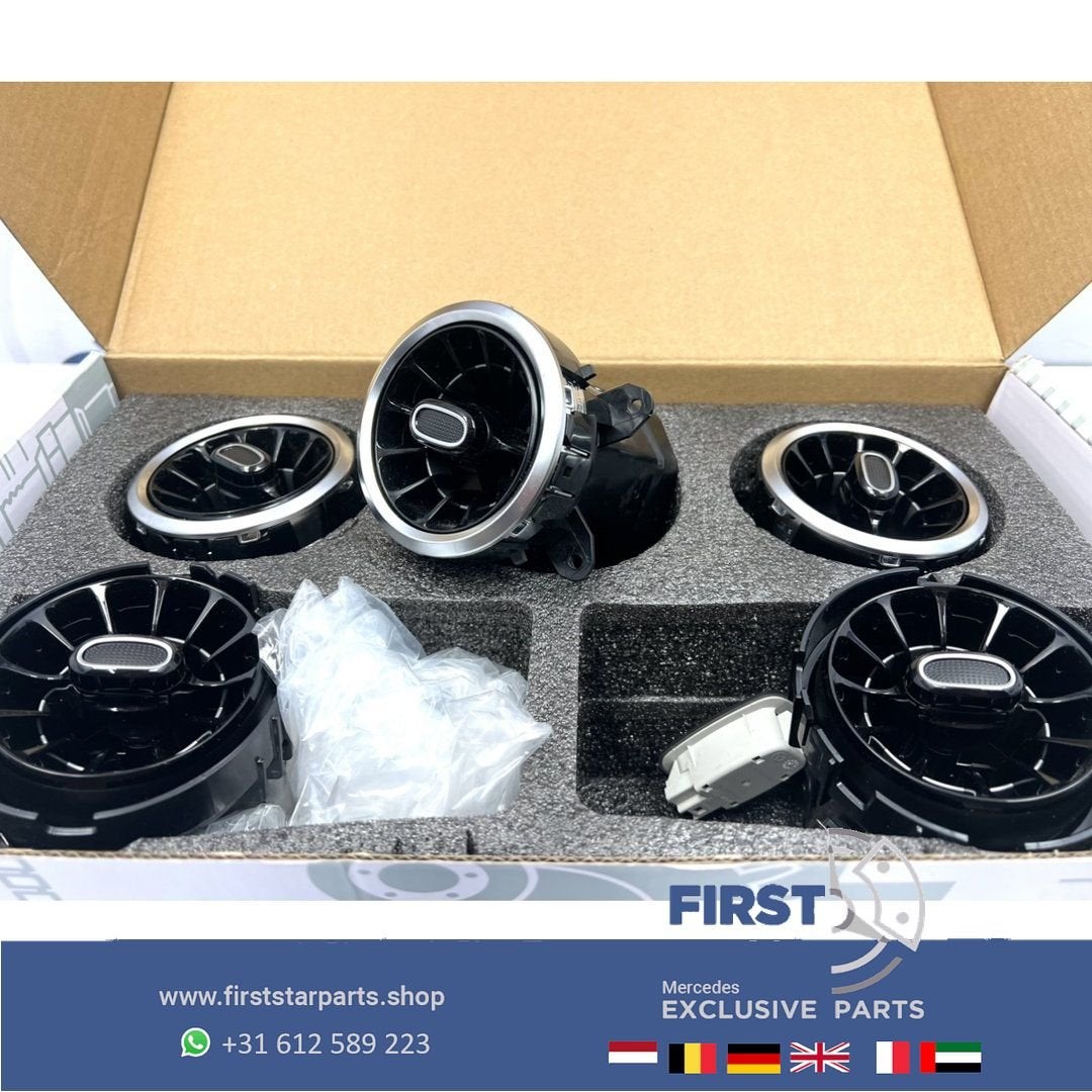 W177 A45 W118 CLA45 LUCHTROOSTERS SET A KLASSE CLA originele, Gebruikt, -, Ophalen of Verzenden, -
