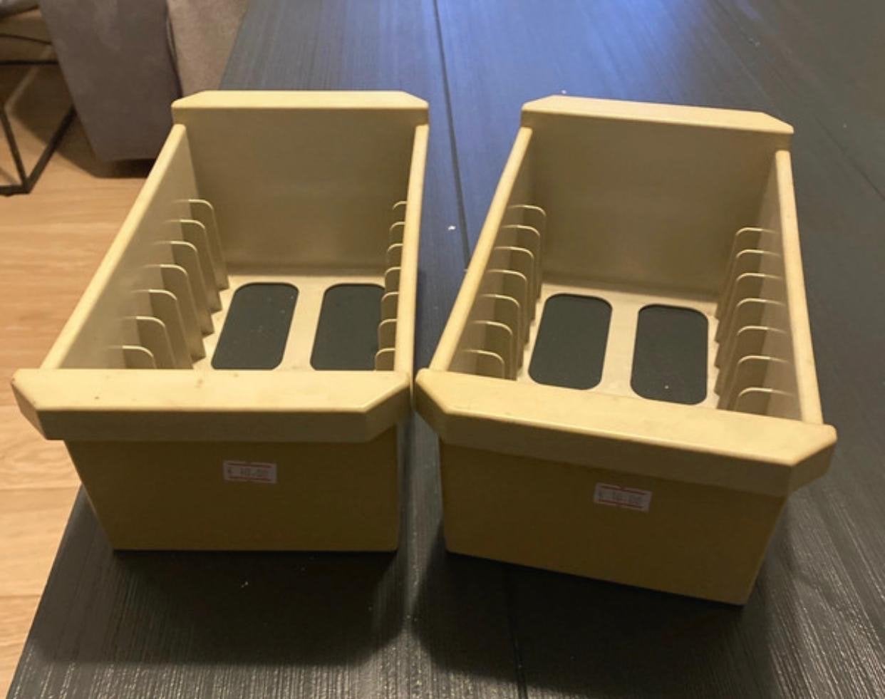 Opbergrek voor NES spellen (2 stuks), Gebruikt, Geen, Ophalen of Verzenden, Geen