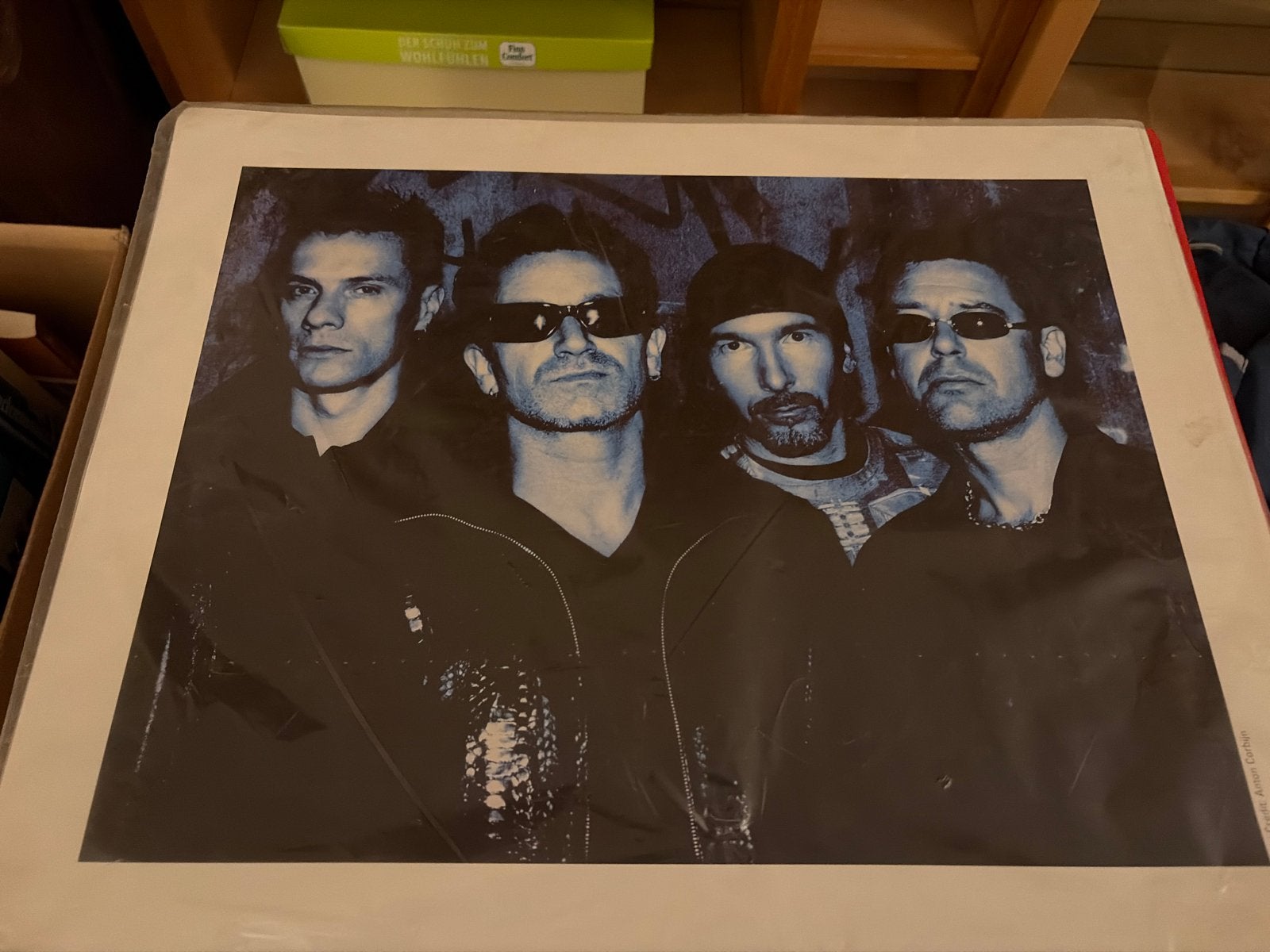 U2 Poster - 40x50 cm - Alleen ophalen, Verzamelen, Ophalen, A1 t/m A3, Muziek, Rechthoekig Staand