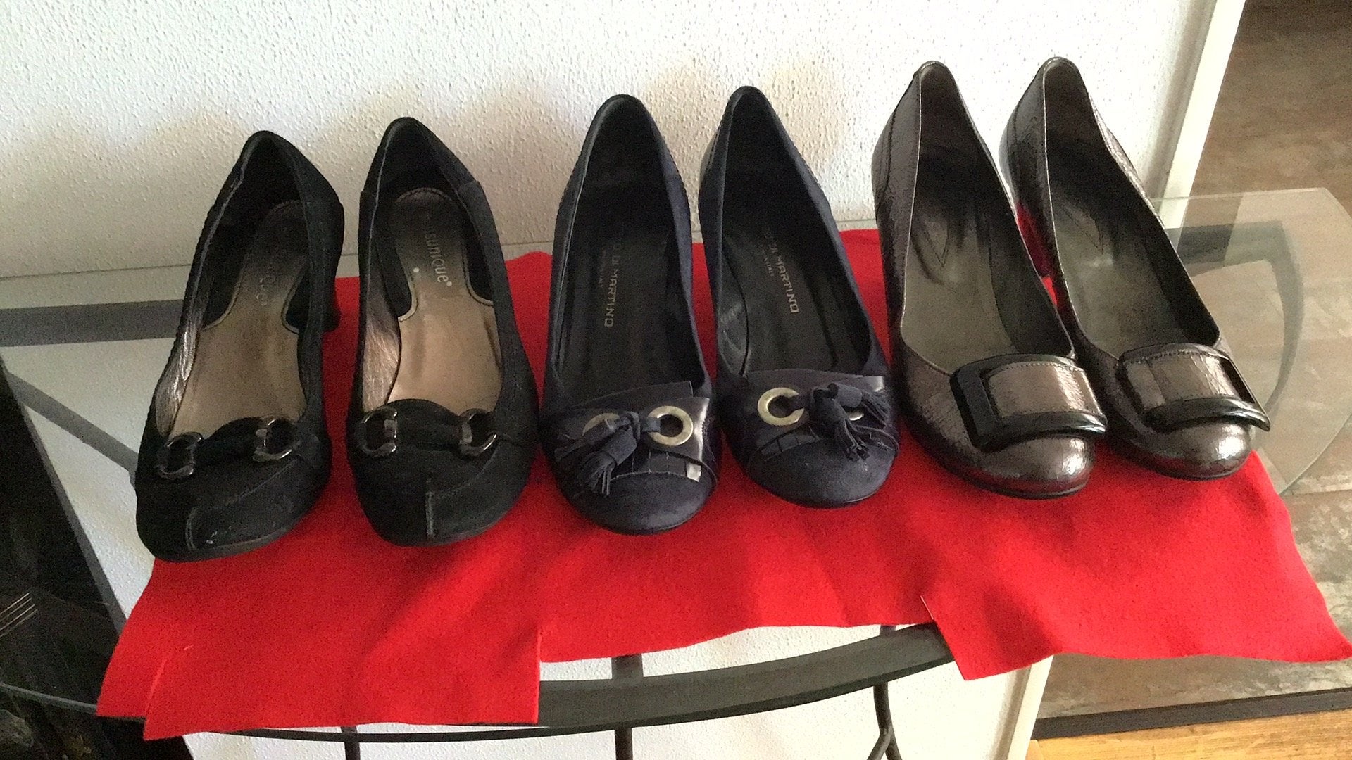 3 maal vintage pumps, Ophalen of Verzenden, Zo goed als nieuw