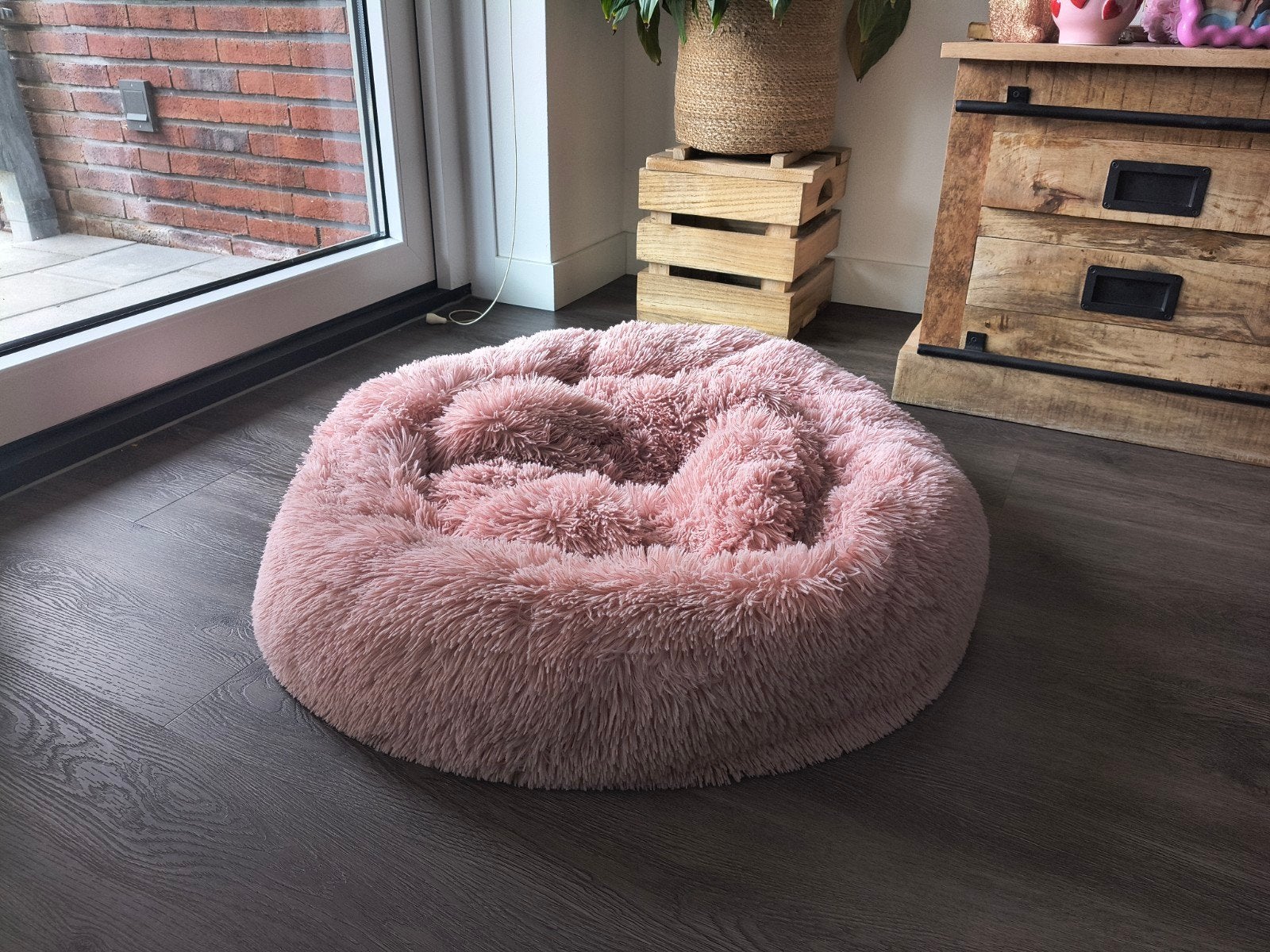 Hondenmand roze, Ophalen of Verzenden, Nieuw, Pluche