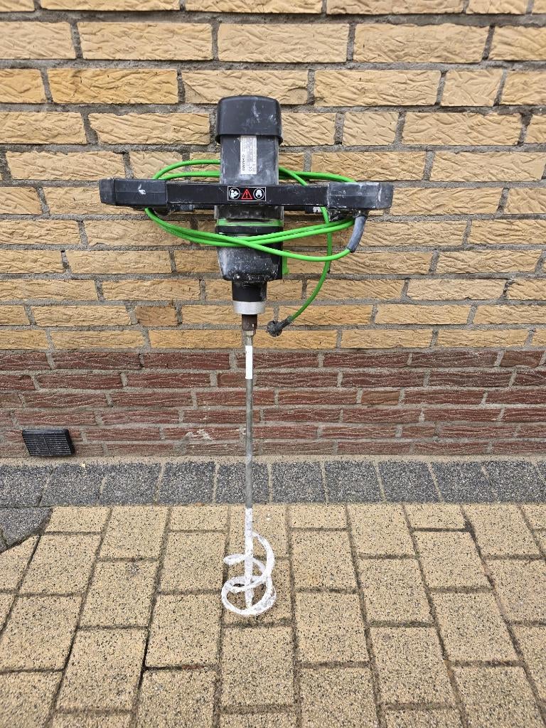 Te huur mortel mixer, Ophalen, Zo goed als nieuw