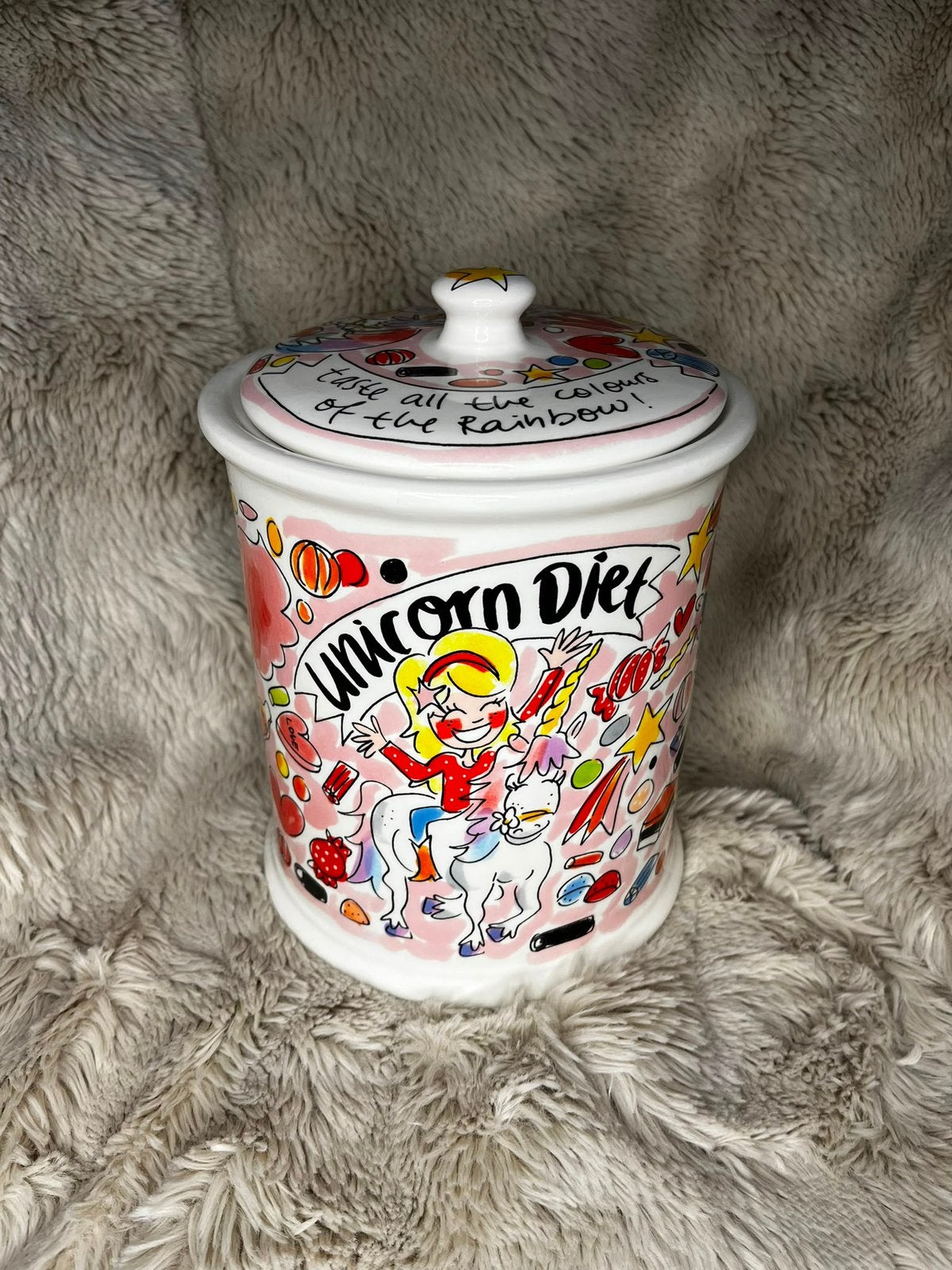 Blond Amsterdam voorraad pot unicorn diet, Ophalen, Overige typen, Zo goed als nieuw, Aardewerk