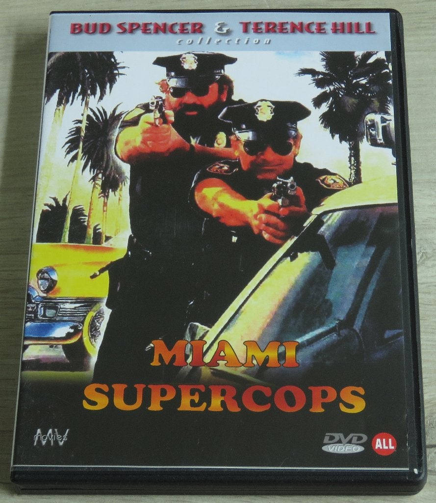 DVD Miami Supercops (1985) Terence Hill, Bud Spencer, Ophalen, Actiekomedie, Alle leeftijden, Nederlands