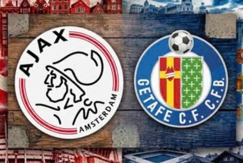 2 Kaarten voor Ajax - Getafe vak 409  plekken naast elkaar, Losse kaart, Twee personen, December, Buitenland