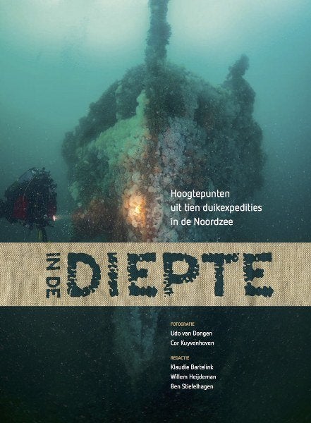 In de diepte. Hoogtepunten uit tien duikexpedities Noordzee, Ophalen of Verzenden, Zo goed als nieuw, Boek of Tijdschrift