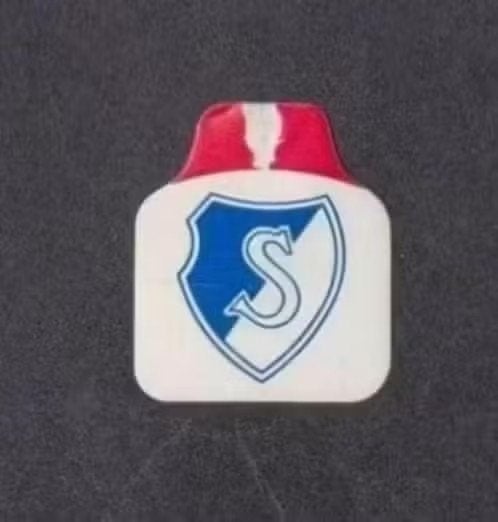Embleem Logo Voetbalclub Stormvogels IJmuiden 1960., Ophalen of Verzenden, Zo goed als nieuw