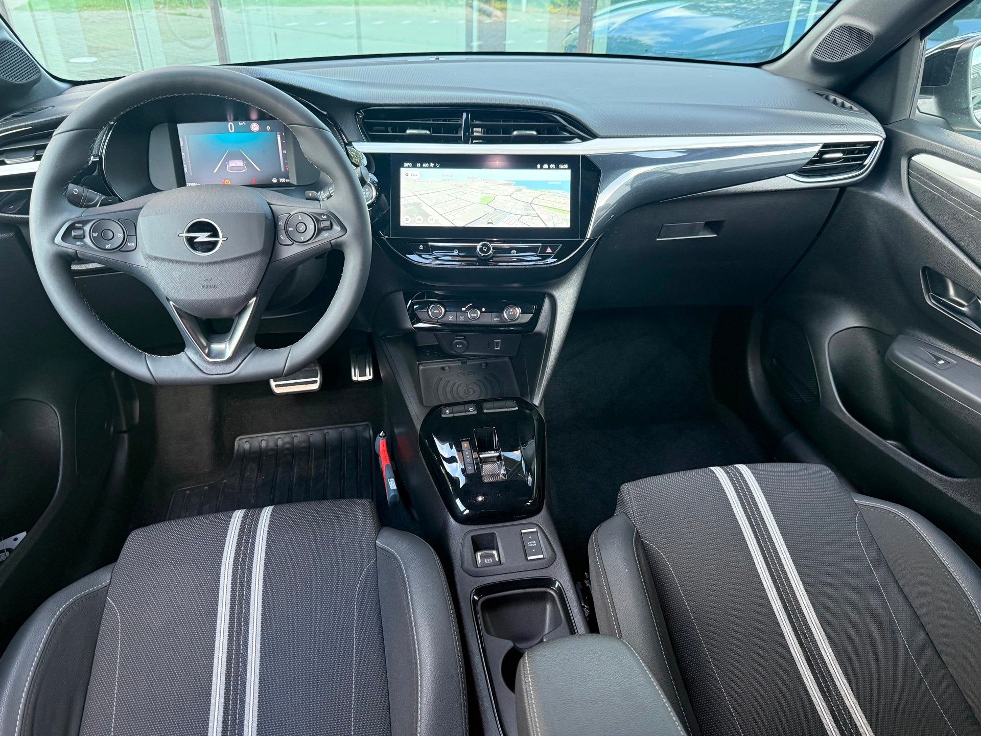 Opel CORSA 1.2 Turbo Hybrid GS - Automaat - Navi - Climate -, Auto's, Dealer onderhouden, 101 pk, Gebruikt, 1199 cc