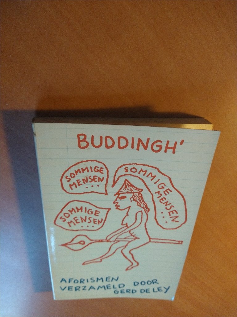 Buddhingh, Cees. Sommige mensen. Aforismen, Ophalen of Verzenden, Gelezen
