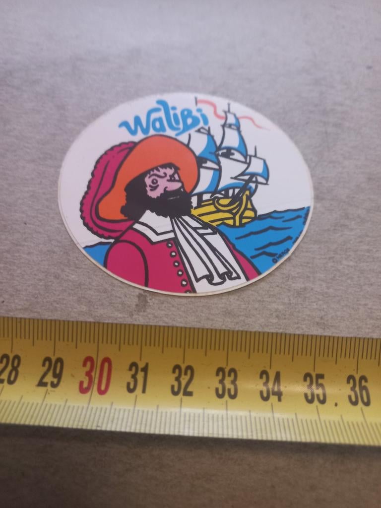 Walibi kapitein kuifje, Verzamelen, Ophalen of Verzenden, Zo goed als nieuw