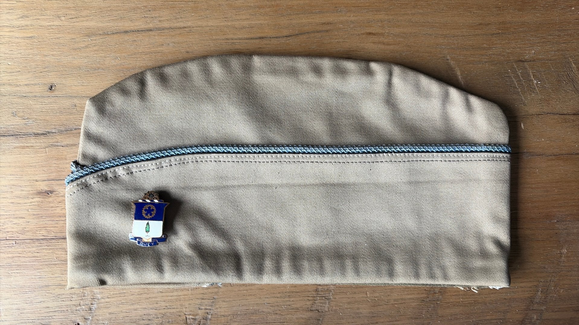 US garrison cap 21st infantry regiment, Ophalen of Verzenden, Landmacht, Amerika, Helm of Baret
