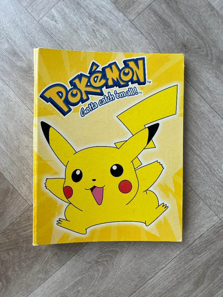 Pokémon kaartenmap 100+ vintage kaarten 1998-2000, Ophalen of Verzenden, Gebruikt, Speelkaart(en)