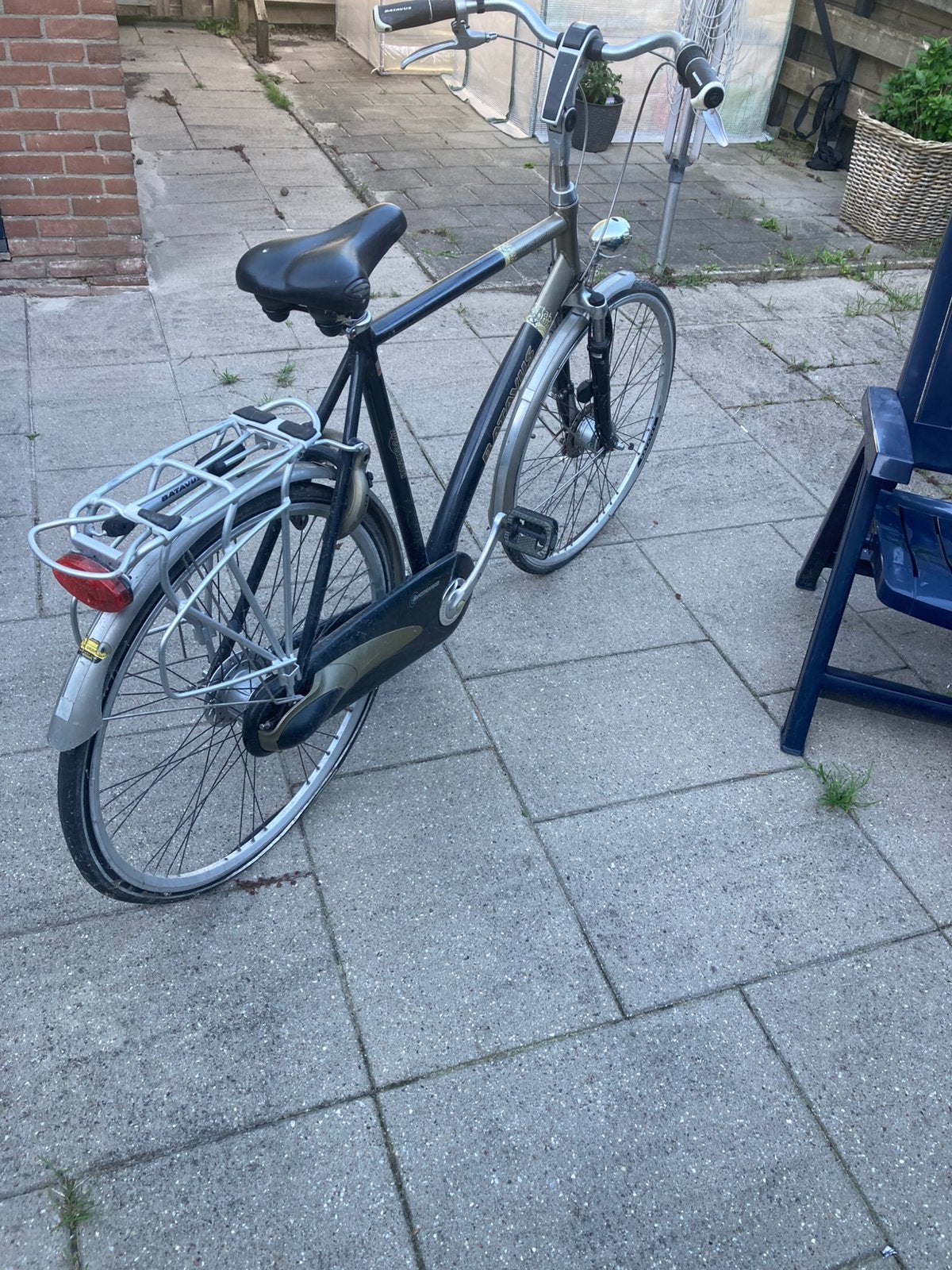 Batavus fiets 28 inch 61 frame 8 versnellingen., Fietsen en Brommers, Ophalen, Gebruikt, Versnellingen, Batavus