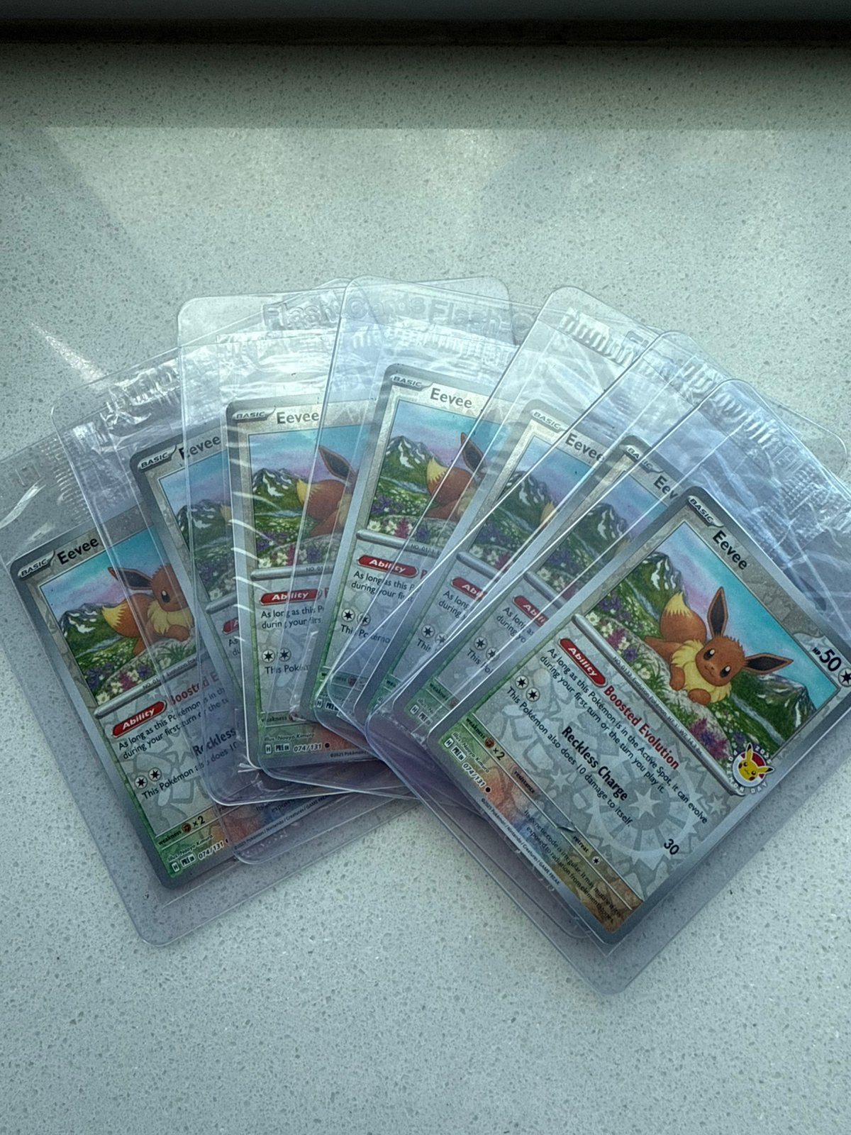 Eevee pokemonday 2025, Verzamelen, Speelkaarten, Jokers en Kwartetten, Ophalen of Verzenden, Zo goed als nieuw, Speelkaart(en)