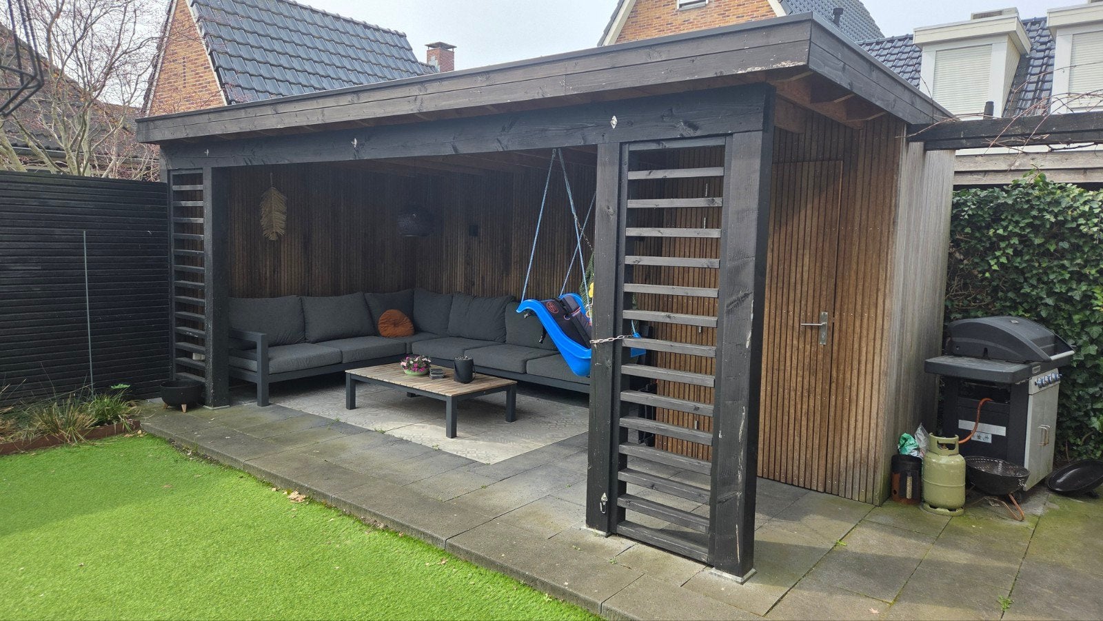 Prachtige Moderne Overkapping(Zelf Demonteren), Tuin en Terras, Tuinhuizen, Ophalen, Overige typen, Zonder ramen, 500 cm of meer