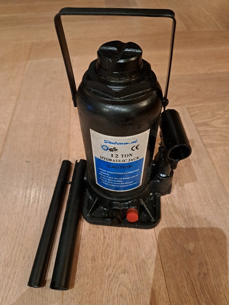 Datona 12 Ton Hydraulische Potkrik, Auto diversen, Ophalen of Verzenden, Zo goed als nieuw, Hydraulisch, Potkrik