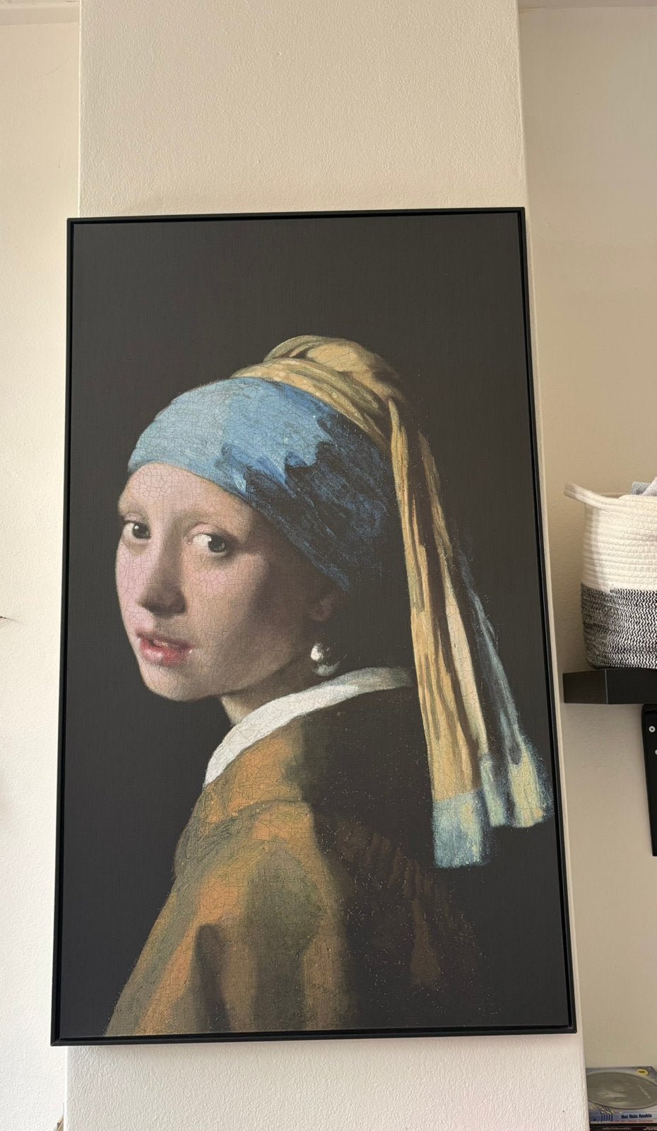Schilderij meisje met parel, Huis en Inrichting, Ophalen, Nieuw, Schilderij