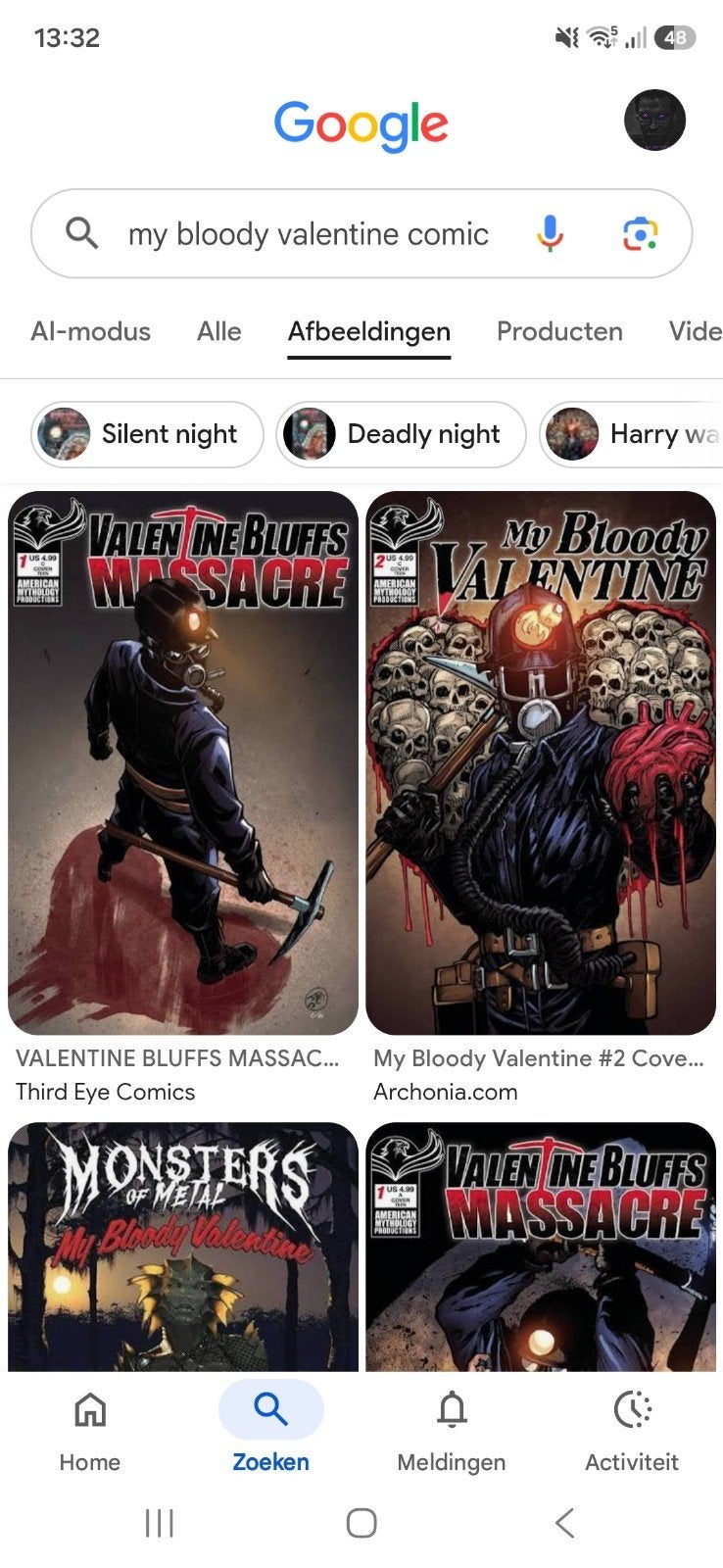 gezocht my bloody valentine comics, Boeken, Eén comic, Ophalen of Verzenden, Amerika