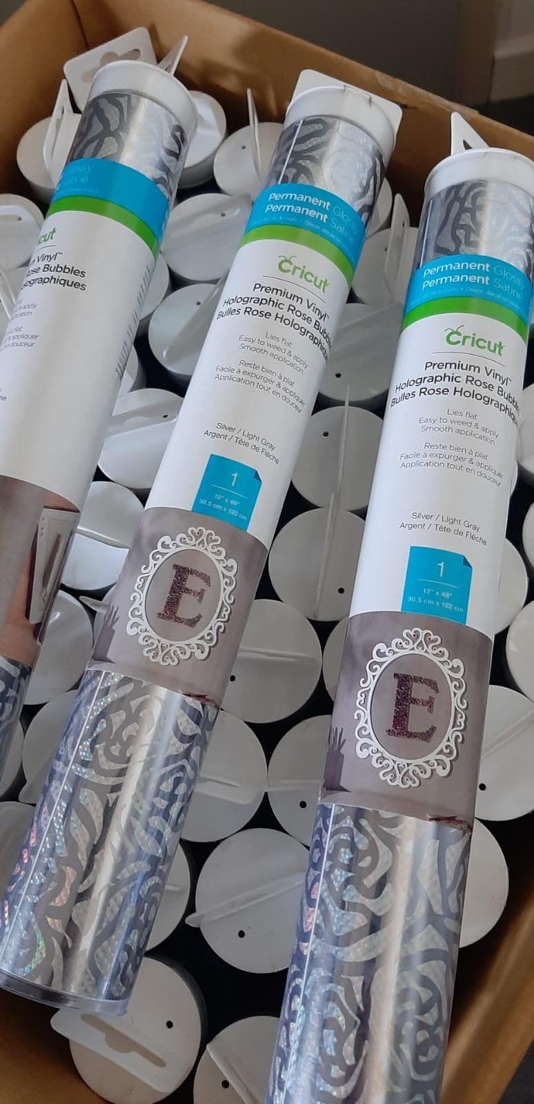 Cricut Premium Permanent Vinyl Rose Bubbles Rollen, Ophalen of Verzenden, Nieuw