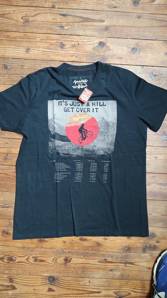 Apres Velo T-shirt wielrennen - diverse cols - Maat M, Maat 48/50 (M), Zwart, Nieuw, Ophalen of Verzenden