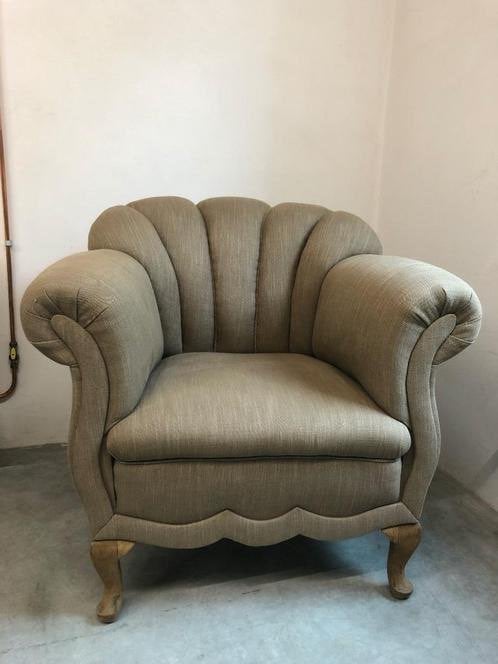 Stoel, Huis en Inrichting, Stoelen, Ophalen, Bruin, Vintage, Zo goed als nieuw