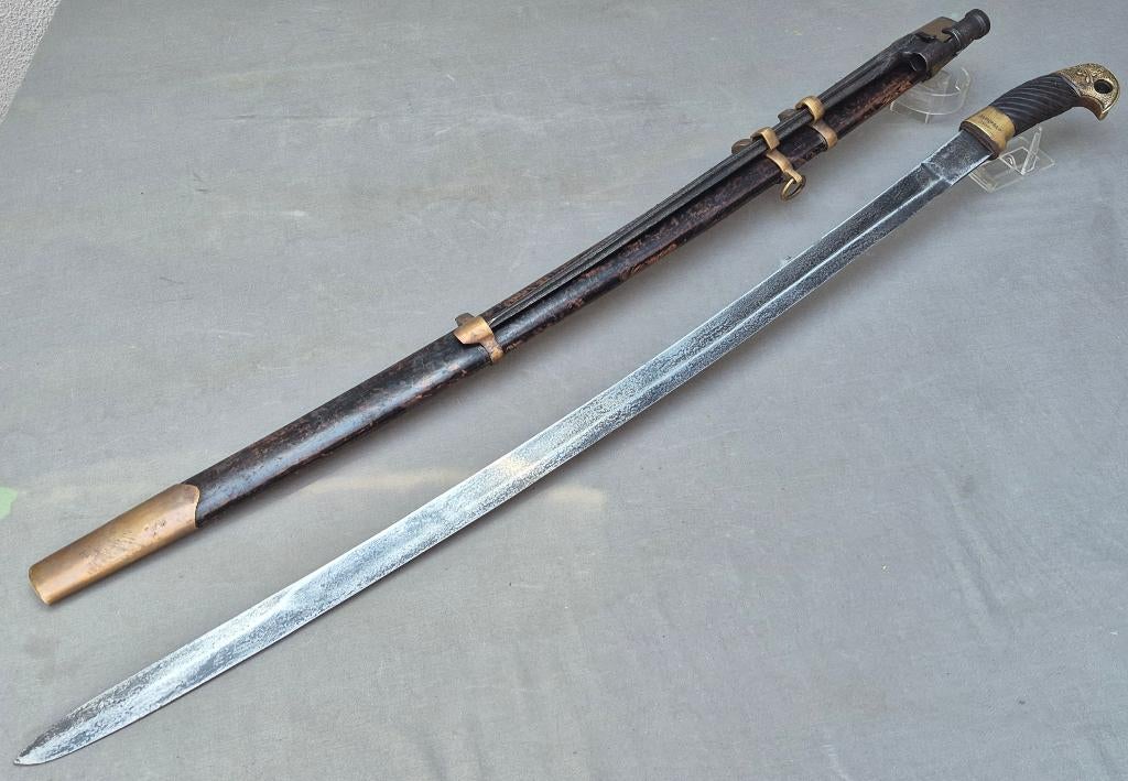 Russische Shashka sabel, Kozakkensabel, repro., Verzamelen, Ophalen of Verzenden, Landmacht, Overige gebieden, Zwaard of Sabel