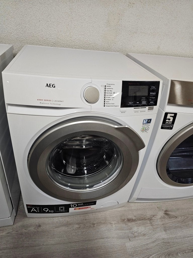 AEG 6000 wasmachine voor €175,-, Ophalen, Gebruikt, Nvt, 85 tot 90 cm