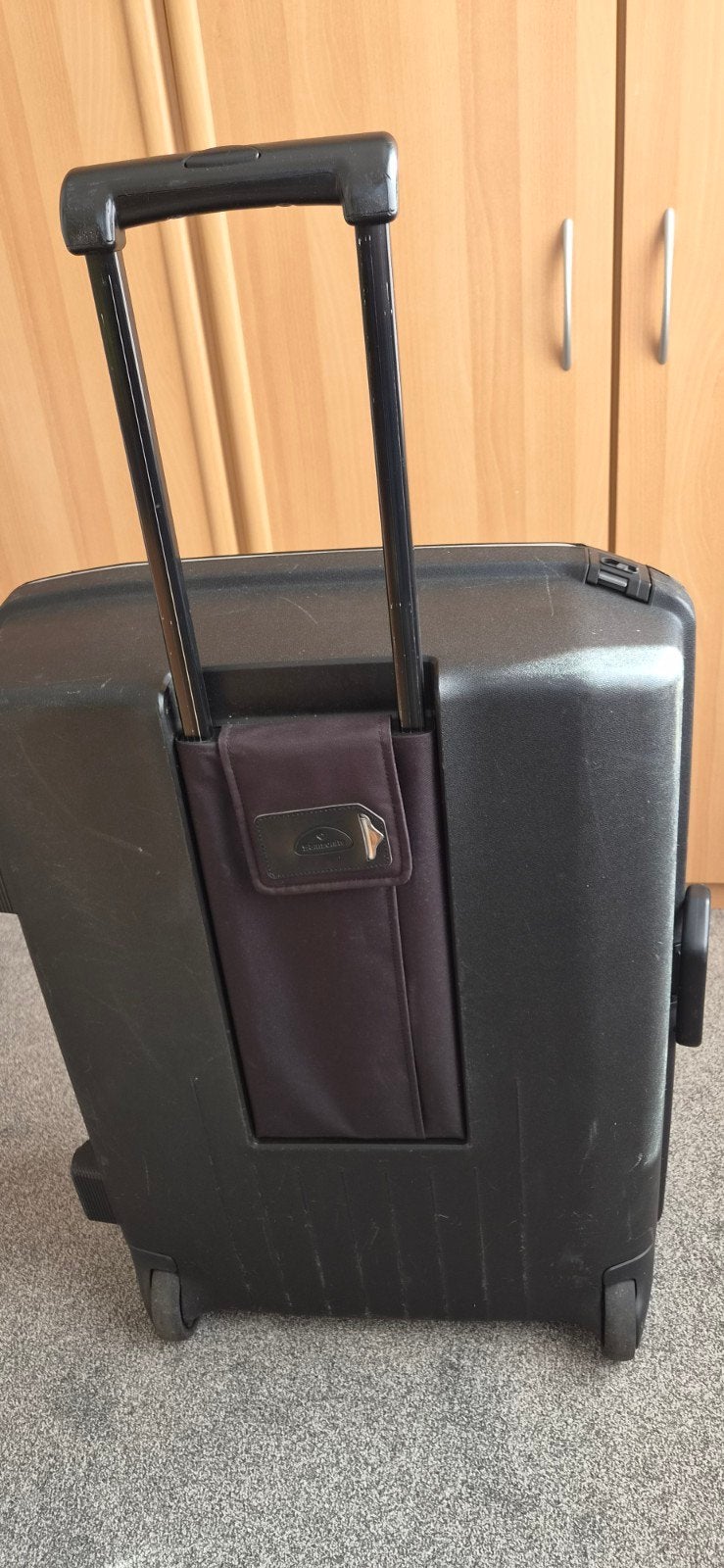 Samsonite Koffer - Stevige Reiskoffer met Wieltjes, Gebruikt, Hard kunststof, Slot, 35 tot 45 cm