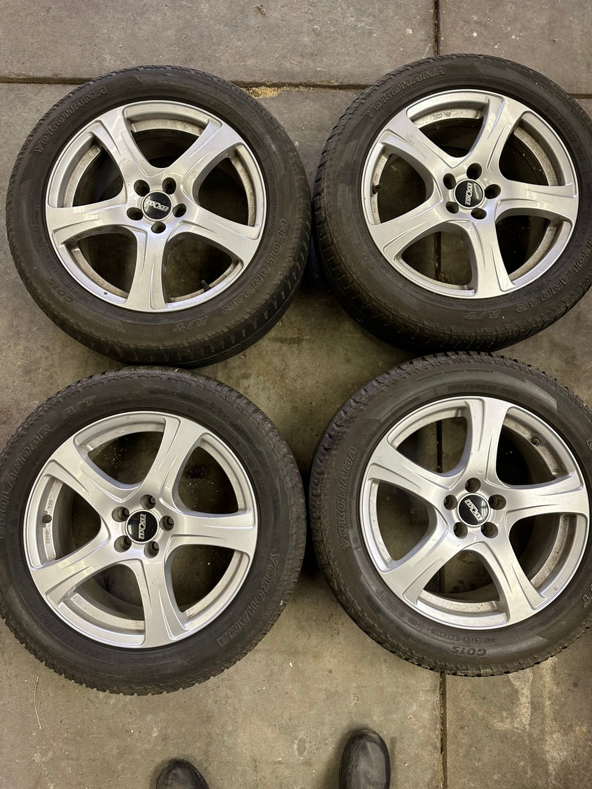 4 lichtmetalen velgen (17inch) Subaru Forester 2015, Auto-onderdelen, Ophalen, Velg(en), 17 inch, Winterbanden