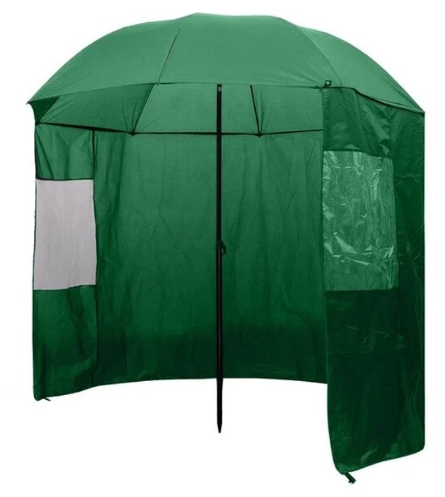 Visparaplu paraplu vissen groen 240x210 cm GRATIS BEZORGD!, Verzenden, Overige typen, Nieuw, Nvt