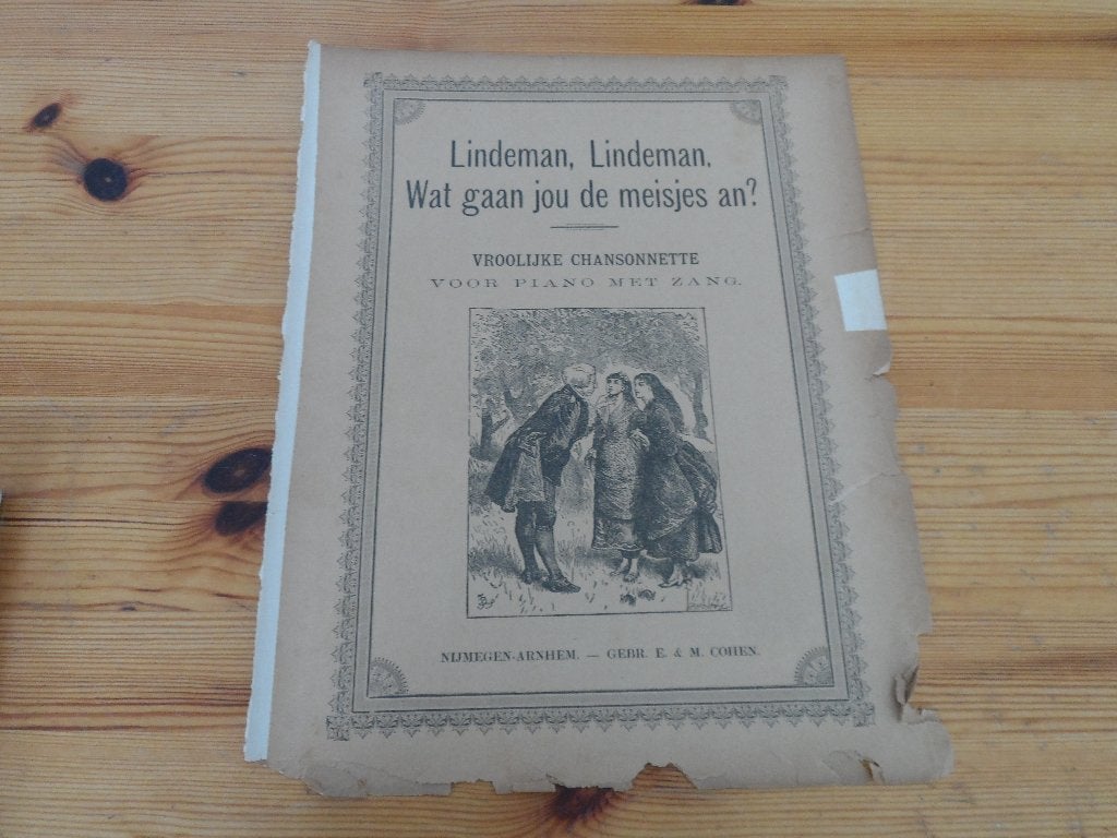 Lindeman lindeman, wat gaan jou de meisjes an, Zang, Gebruikt, Ophalen of Verzenden, Artiest of Componist