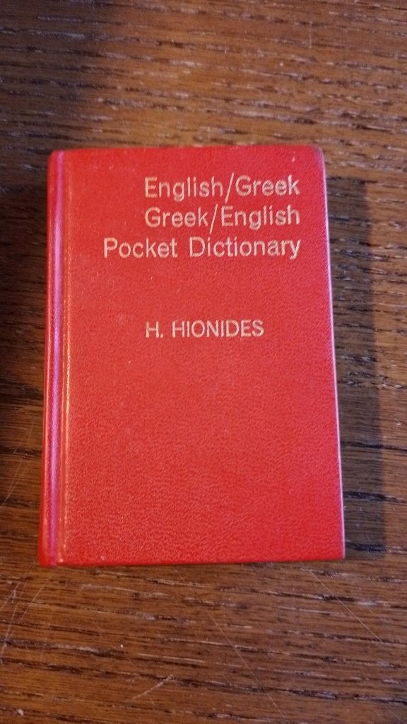 zakwoordenboekjes Engels - Grieks, Boeken, Gelezen, Verzenden, Overige uitgevers, Overige talen